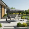 Rimini Juodas Edition G050-06PB PATIO Sodo sūpynės