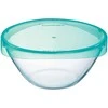 Salaterka su dangteliu Keep'n'Bowl Lagoon 23 cm turkusowa LUMINARC