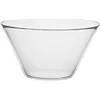 Skaidrus salotų dubuo Daga 17 cm TREND GLASS