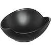 Salotų dubuo Salsa Leaf 18 cm juodas AMBITION