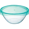 Salaterka su dangteliu Keep'n'Bowl Lagoon 23 cm turkusowa LUMINARC