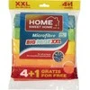 Spontex Home Sweet Home Mikropluošto šluostės XXL 5 vnt. NAMAI, MIELIEJI NAMAI