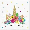 Paw Unicorn Party Popierinės servetėlės 33 x 33 cm 20 vnt