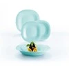 Vakarienės rinkinys 6 asmenims Carine Neo Turquoise 18 dalių LUMINARC