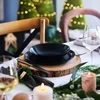 Vakarienės rinkinys 6 asmenims Pampille 18 dalių juodas LUMINARC