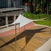 Šešėlių burė 3,6 x 3,6 x 3,6 m UV50+PA ecru PATIO