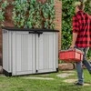Sodo daiktų laikymo dėžė Keter Store It Out 132 x 72 x 113,5 cm, Pilka