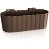 Bikuvalt Vazonas BOARDEE lovelis pakabinamas 4,9 L 212x383x130 mm ruda sp. Prosperplast
