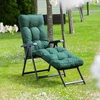 Sodo gultas su atrama kojoms Lena Lounger Juodas Edition H024-32IB PATIO