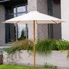 Sodo skėtis PATIO Poly Ecru, 3 m