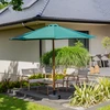 Sodo skėtis PATIO Poly, 3 m, žalia