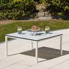 Sodo stalas Agat baltas 68 x 68 cm PATIO