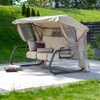 Sodo sūpynės su tinkleliu nuo uodų Venezia Lux D048-05FB PATIO