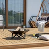 Sodo židinys A 750 juodas PATIO