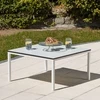 Sodo stalas Agat baltas 68 x 68 cm PATIO