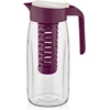 Ąsotis stiklinis su sieteliu 1,45 l Fiesta violetinis Ambition 21845