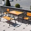 Lauko baldų komplektas Sodo Park Lux PATIO Stalas