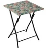 Staliukas turistinis Flower Tropical 60 x 60 cm PATIO