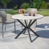 Lukka sodo stalas 100 cm natural PATIO