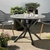 Lukka sodo stalas 100 cm pilkas PATIO