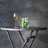 Patio Atlenkiamas stalas „Dine & Relax“, 85 cm, „pizarra“ / antracito spalvos, TERASA