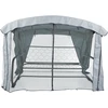 Stogas su tinkleliu nuo uodų sodo sūpynėms 224 x 124 cm Ravenna D031-06CW PATIO