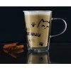 Termo stiklas su rankena Love Kotam Cię 350 ml AMBITION