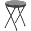 Turistinė taburetė 29 cm antracito PATIO