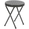 Turistinė taburetė 29 cm antracito PATIO