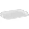 Padėklas plastikinis 53x37x3 cm baltos spalvos Domotti 229018
