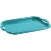 Plastikinis padėklas vidutinis Clever 46 x 33 x 3 cm mėlynas DOMOTTI