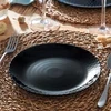 Pampille desertinė lėkštė 19 cm juoda LUMINARC