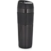 Terminis puodelis metalinis 450 ml juodas AMBITION