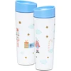 Gertuvė-termosas 340 ml BALLET balta/melsva spalva Ambition 42252