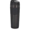 Terminis puodelis metalinis 450 ml juodas AMBITION