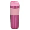 Termo puodelis Metalic 450 ml rožinis AMBITION
