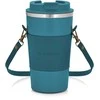Termo puodelis su paskiem Camel 500 ml mėlyna AMBITION