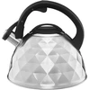 Virdulys su gwizdkiem Diamond 2,5 l plieno AMBITION