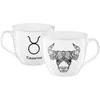 Zodiako porcelianinis puodelis 550 ml Taurus AMBITION