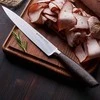 MĖSOS PEILIS 21 CM, RANKENĖLĖ „RŪKYTO ĄŽUOLO“ SPALVOS