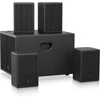 Kompiuterio kolonėlės Behringer SAT 1004 BUNDLE Rinkinys nagłośnieniowy (1xSAT1008 + 4xSAT1004)
