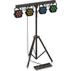 Behringer STAGE TRI LED BUNDLE ST1 4xLEDPAR rinkinys su valdikliu ir stovu