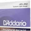 Stygos akustinei gitarai D'Addario EJ26 .011