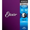 Elixir Eliksyras Stygos ak. gitarai Eliksyras 11025 0.011-0.052 Bronze Polyweb