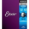 ELIXIR STRINGS Eliksyras Stygos ak. gitarai Eliksyras 11050 0.012-0.053 Bronze Polyweb