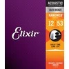 Elixir Eliksyras Stygos ak. gitarai Eliksyras 11052 0.012-0.053 Bronze Nanoweb