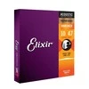 Elixir Stygos akustiniai gitarai Eliksyras 16002 Phosphor Bronze Nanoweb 0.010-0.047