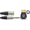 Audio kabelis Stagg REAN 6.35mm Jack TRS - XLR /m 3m