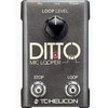 TC Helicon Ditto Mic Looper – kilpa mikrofonas