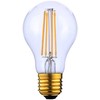 7W LED lemputė, A60, E27, skaidri, 3000K